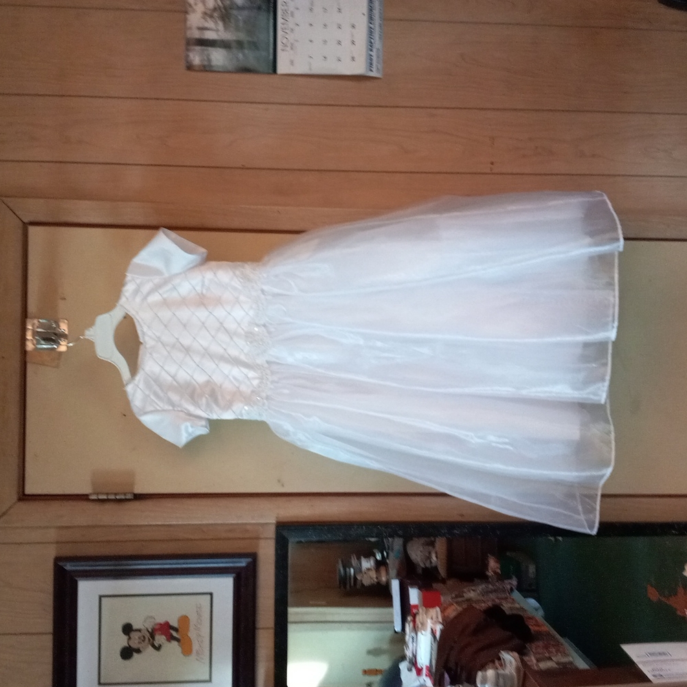 Custom made flower girl dress